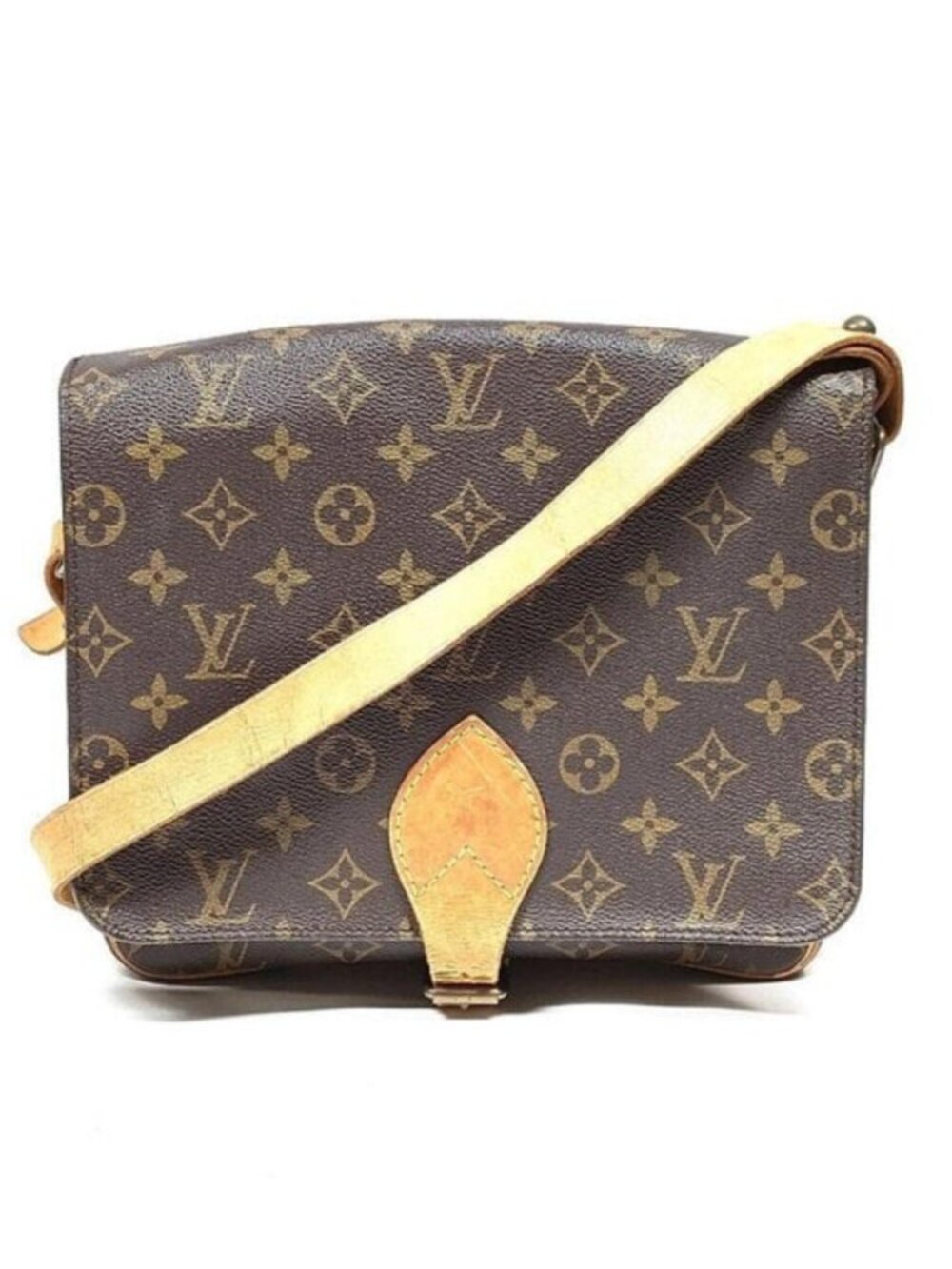 Authentic Louis Vuitton Cartouchiere GM Monogram Crossbody Bag - Picture 2 of 10